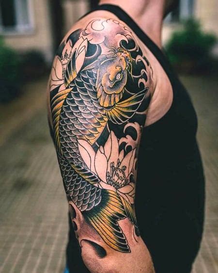 Koi Fish Tattoo Design Ideas Meaning The Trend Spotter