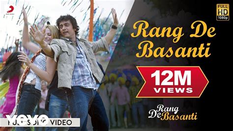 RANG DE BASANTI (TITLE TRACK) LYRICS - Rang De Basanti (2006) - Daler ...