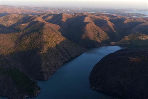 Scenery Of Danjiangkou Reservoir In Central Chinas Henan