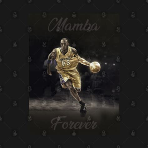 Kobe Bryant Mamba Forever - Kobe Bryant Black Mamba La Lakers - T-Shirt ...