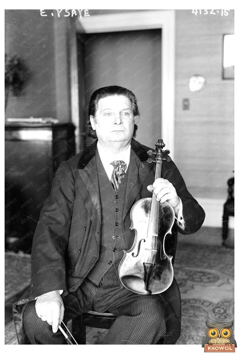 Masterful Belgian Violinist from the Early 1900s – KNOWOL