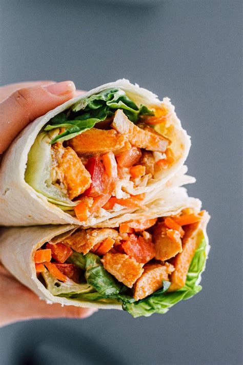 Buffalo Chicken Wraps Easy Chicken Recipes