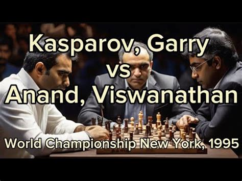 Kasparov Garry Vs Anand Viswanathan World Championship Chess