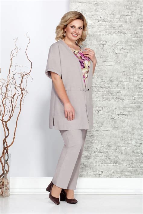 Комплект Ivelta plus арт. 3578 беж | Fashion clothes women, Women ...