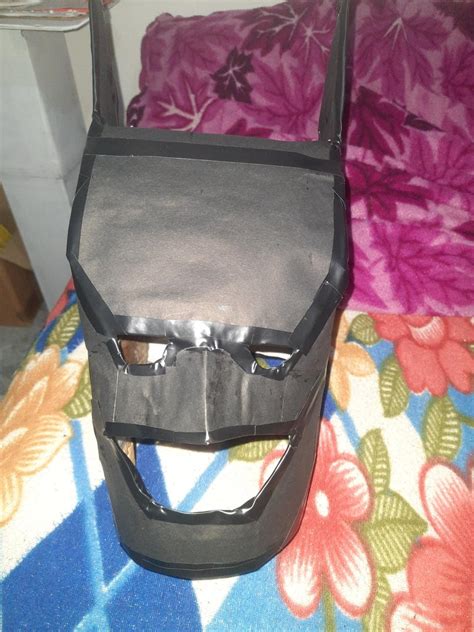 Batman Mask Craft 10 Steps Instructables