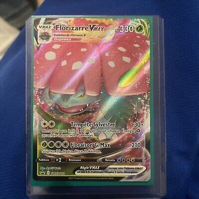 Carte Pokemon Florizarre Swsh Ultra Rare Vmax Promo Neuf Eur