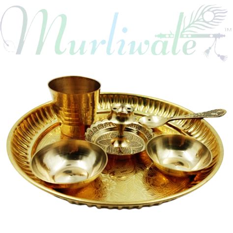 Buy Special Pooja Bhog Thali For Laddu Gopal God Murliwale