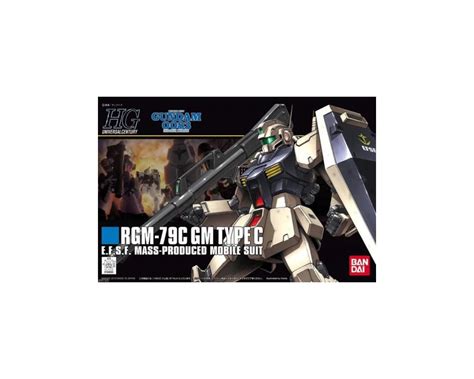 Bandai Hguc Rgm C Gm Type C Gundam Model Kit