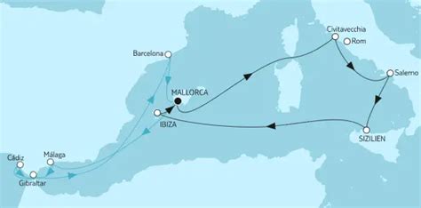 Mein Schiff Routen Bersicht Angebote Kreuzfahrt Org