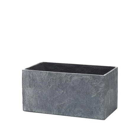 Slate Light Grey Trough Garden Pots Planters Apta