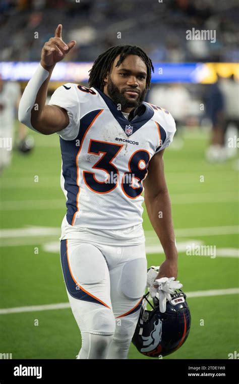 Denver Broncos Running Back Jaleel Mclaughlin Walks Back To The