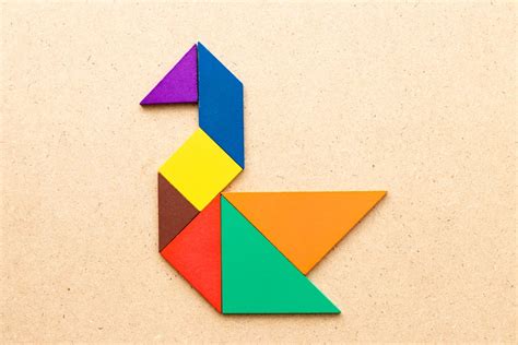 The history and mystery of Tangram, the children's puzzle game that ...