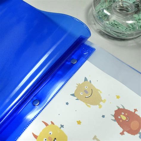 Pasta Cat Logo C Envelopes Pvc Diamante Azul Az Dac Pt