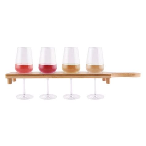 Cuisivin Wine Flight Board Linen Chest