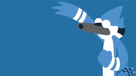 Hd Wallpaper The Regular Show Mordecai And Rigby Graphic Wallpaper