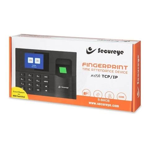 Fingerprint Access Control Ip Based Secureye S B Cb Biometric