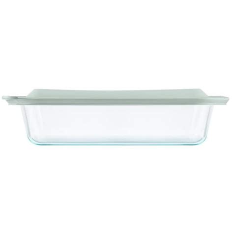 Pyrex Deep X 13 Rectangular Glass Baking Dish With Sage 48 Off