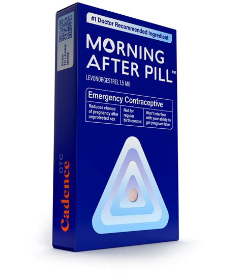 The Morning After Pill Cadence Otc Emergency Contraception