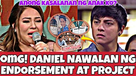 Cancelled Daniel Padilla Inatrasan Ng Mga Endorsement At Project