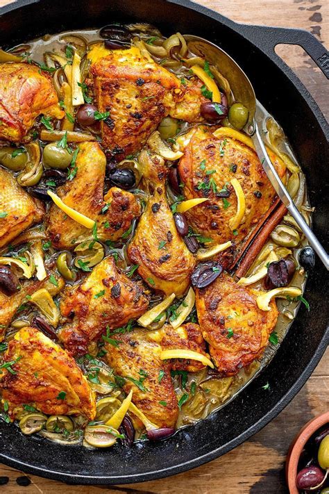 Chicken Tagine With Olives And Preserved Lemons Recipe Artofit