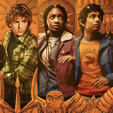 Les Personnages De La Série Percy Jackson Se Dévoilent En Affiches