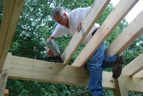 How To Build A Shed Roof Over A Deck Decks