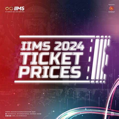 Harga Tiket Iims Jakarta Cara Belinya Mulai Dari Rp Ribu