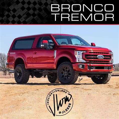 F 350 Super Duty Morphs Into The Dually Ford Bronco Suv We Didnt Know We Need Autoevolution