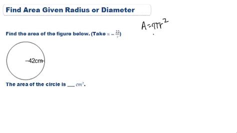 Area of a Circle - Example 1 ( Video ) | Geometry | CK-12 Foundation