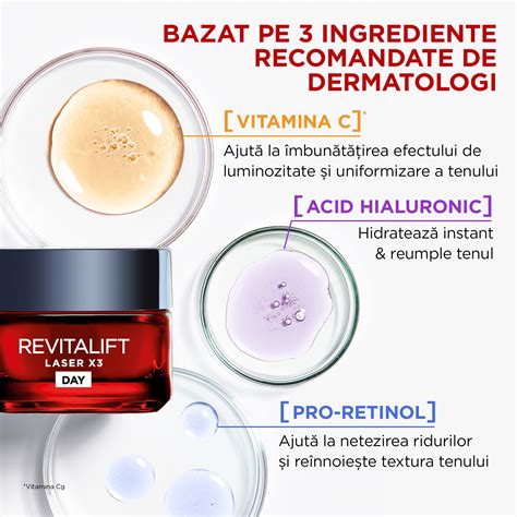 Set L Oreal Paris Revitalift Laser Crema Antirid De Zi 50 Ml Crema