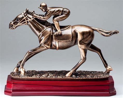 Horse Racing Trophy RF2092 - Free Engraving or Personalization