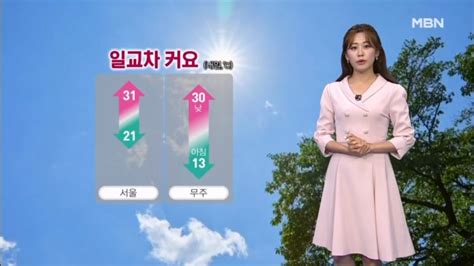 날씨 주말 전국 쾌청낮 동안 30도 안팎 더위