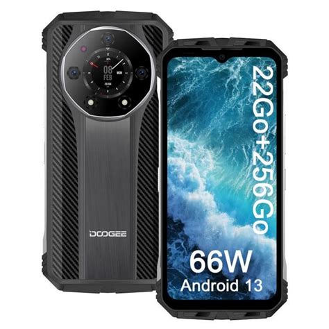 DOOGEE S110 Smartphone Robuste 256Go 2To 6 58 50MP 10800mAh