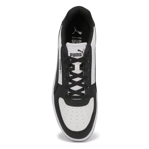 Puma Men S Caven Sneaker White Silver Softmoc