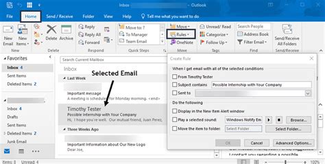 How To Create Rules In MS Outlook To Auto Sort Emails Envato Tuts