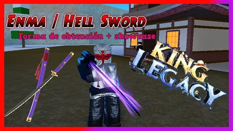 Como Conseguir La HELL SWORD En King Legacy SHOWCASE YouTube