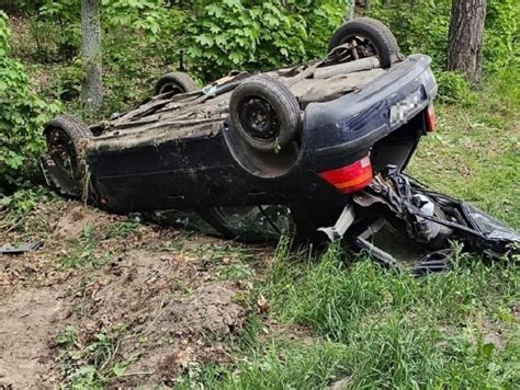 Tragiczny wypadek w pobliżu Stołczna w gminie Człuchów Nie żyje 45