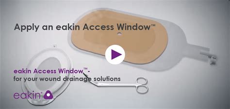 Wound care | eakin Wound Pouches™ for wound drainage solutions