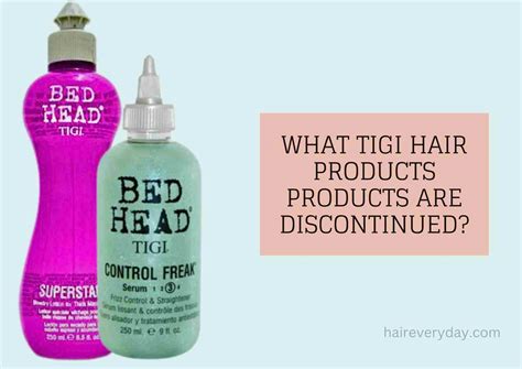 What Tigi Products Are Discontinued In 2024 | Complete List - Hair ...