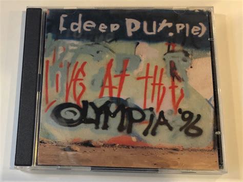 Deep Purple ‎ Live At The Olympia 96 Thames 2x Audio Cd