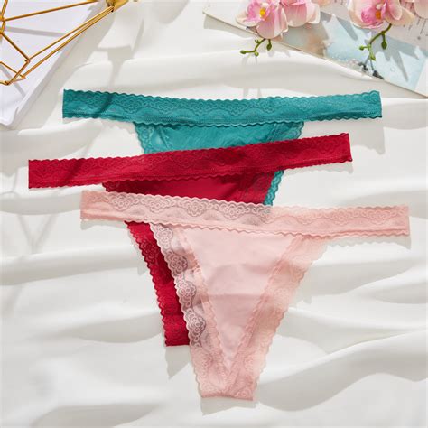 Mulheres G string Calcinha Íntima Lingerie Feminina Biquíni Cinto De Renda Sexy Tangas Meninast