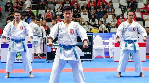 Karate Tridente Peruano Lam Trebejo Del Castillo Disputará Este Domingo La Medalla De Bronce