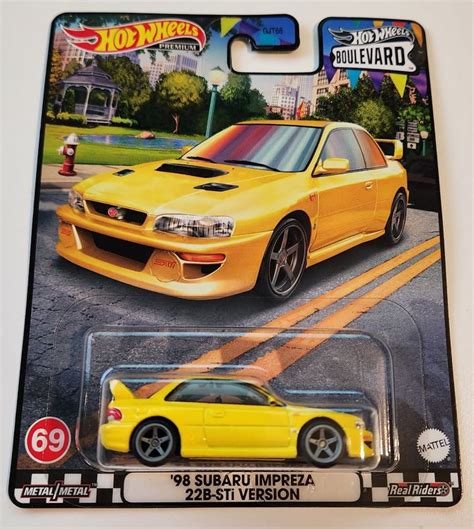 Subaru Impreza B Sti Version Hot Wheels Boulevard Acheter