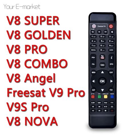 Mando A Distancia Para Dvb S Digital Dvb T Dvb C Receptor De