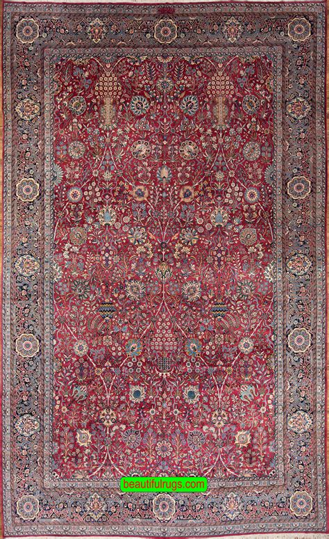 Buy Large Area Rugs Antique Persian Kerman X Rug On Sale