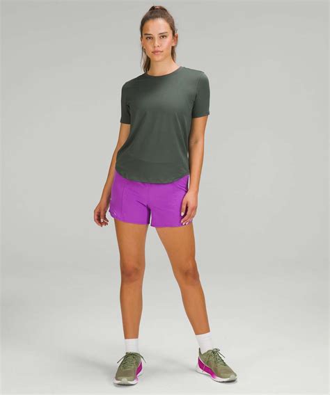 Lululemon Hotty Hot High Rise Lined Short 4 Moonlit Magenta Lulu Fanatics