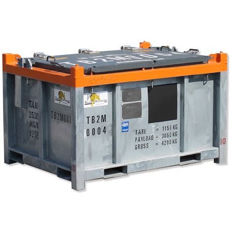 DNV 2M Waste Skip Tool Box Tiger Offshore Rentals