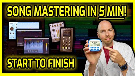 How To Master A Rockmetal Song In 5 Min Mastering Tutorial Youtube