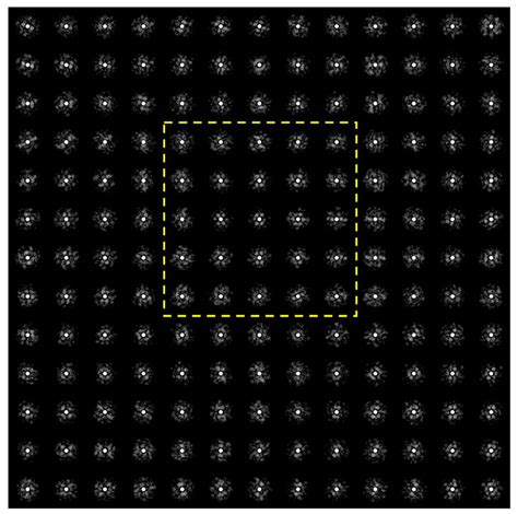 Calculated electron diffraction patterns from the positions shown in... | Download Scientific ...