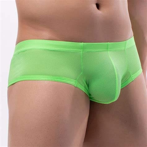 Men S Sexy Half Hip Wrap Bikini Briefs Soft Low Waist Underwear U Pouch Panties Bare Jpeg